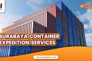 Surabaya container expedition services