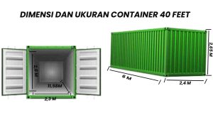 Ukuran Container 40 feet