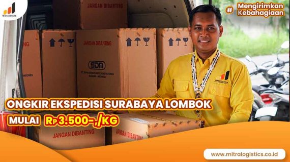 Ongkir Ekspedisi Surabaya Lombok Murah