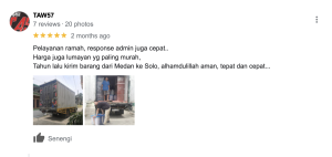 testimoni review Mitralogistics