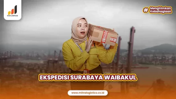 Jasa Ekspedisi Surabaya Waibakul Tarif Mulai dari Rp11.000/kg