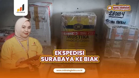 Jasa Ekspedisi Surabaya ke Biak Terbaik