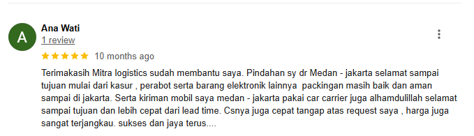 Testi Jasa Pindahan Jakarta 