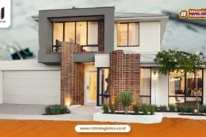 Gaya Modern Rumah Lantai 2 Minimalis Fungsional