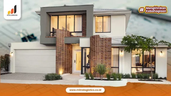 Gaya Modern Rumah Lantai 2 Minimalis Fungsional